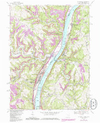 Tiltonsville 1968 topographic map thumbnail