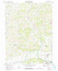 Trinway 1962 topographic map preview