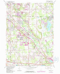 Twinsburg 1963 topographic map thumbnail