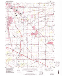 Walbridge 1994 topographic map preview