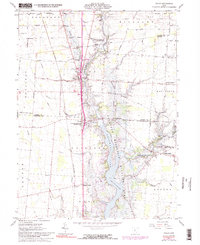 Waldo 1961 topographic map preview