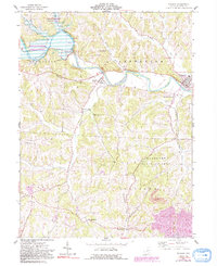 Warsaw 1962 topographic map thumbnail