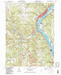 Wellsville 1994 topographic map thumbnail