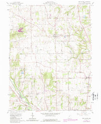 West Elkton 1961 topographic map thumbnail