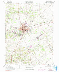 Wilmington 1961 topographic map thumbnail