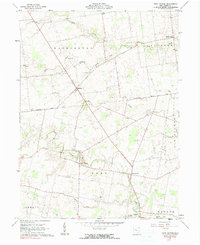 York Center 1961 topographic map thumbnail