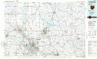 Youngstown 1986 topographic map thumbnail
