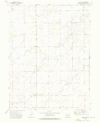 Akron SW 1973 topographic map thumbnail