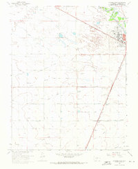Alamosa West 1966 topographic map thumbnail