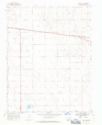 Alkali Lake 1968 topographic map thumbnail
