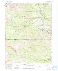 Allens Park 1957 topographic map thumbnail