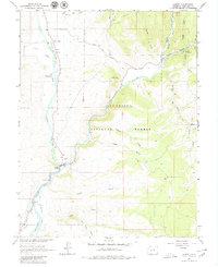 Almont 1964 topographic map thumbnail