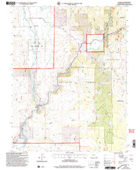 Almont 2001 topographic map preview