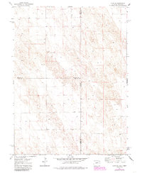 Alvin NE 1971 topographic map thumbnail