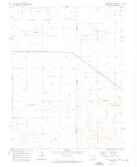 Amherst SE 1971 topographic map thumbnail