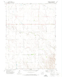 Amherst SW 1971 topographic map thumbnail