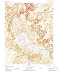 Anderson Mesa 1960 topographic map thumbnail