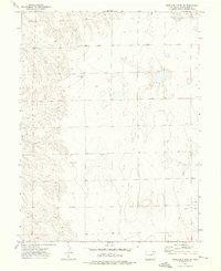 Antelope Creek SE 1973 topographic map thumbnail