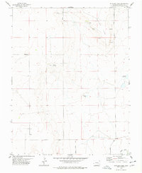 Antelope Mesa 1977 topographic map thumbnail