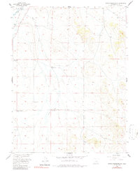 Antero Reservoir NE 1956 topographic map thumbnail