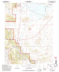Antero Reservoir 1994 topographic map thumbnail