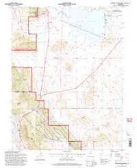 Antero Reservoir 1994 topographic map thumbnail
