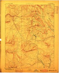 Anthracite 1893 topographic map thumbnail