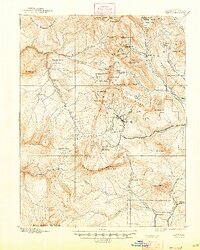 Anthracite 1893 topographic map preview