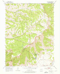 Anvil Points 1952 topographic map thumbnail