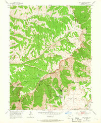 Anvil Points 1952 topographic map thumbnail