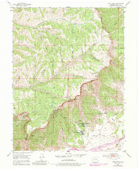 Anvil Points 1952 topographic map thumbnail