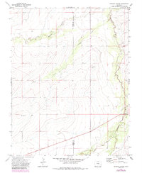 Apishapa Bridge 1970 topographic map thumbnail