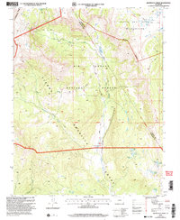Archuleta Creek 2001 topographic map thumbnail