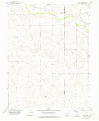Aroya 1978 topographic map preview