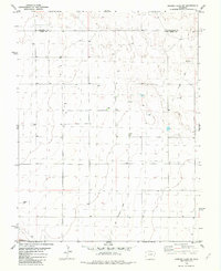 Arsenic Lake SW 1982 topographic map thumbnail