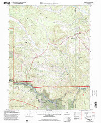 Bailey 1994 topographic map thumbnail