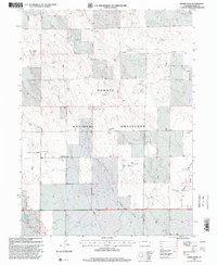 Baker Draw 1997 topographic map thumbnail