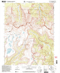 Baldy Cinco 2001 topographic map thumbnail