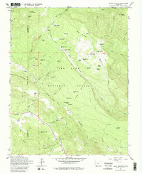 Baldy Mountain 1964 topographic map thumbnail