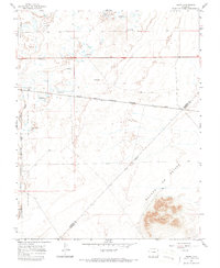Baldy 1965 topographic map preview