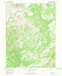 Banta Ridge 1964 topographic map thumbnail