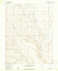 Bar J H Ranch 1960 topographic map thumbnail
