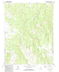 Barkelew Draw 1994 topographic map thumbnail