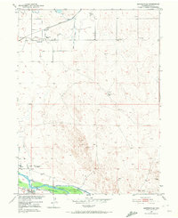 Barnesville 1950 topographic map thumbnail