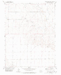 Barrel Springs Draw 1978 topographic map thumbnail