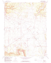 Basin 1964 topographic map thumbnail
