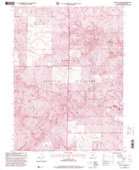 Battle Canyon 1997 topographic map thumbnail