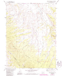 Battle Mountain 1979 topographic map thumbnail