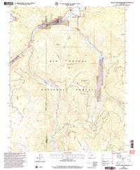 Beaver Creek Reservoir 2001 topographic map thumbnail