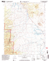 Beckwith Mountain 2001 topographic map thumbnail